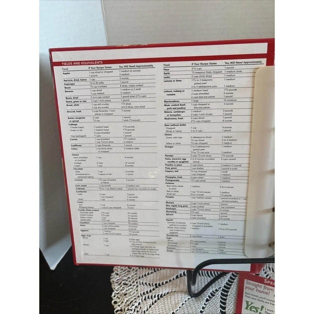 Betty Crocker's Everything You Need to Know to Cook Today New Editon Binder 2005